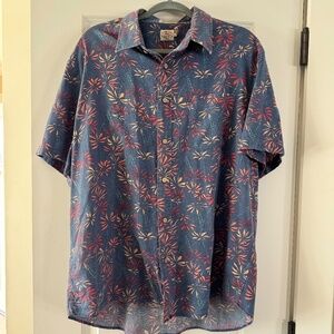 Faherty Short- Sleeve Breeze Shirt